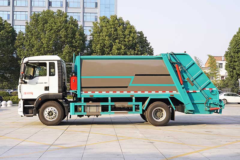 Тяжелый грузовик Haworth 8-party Compressed Garbage Truck