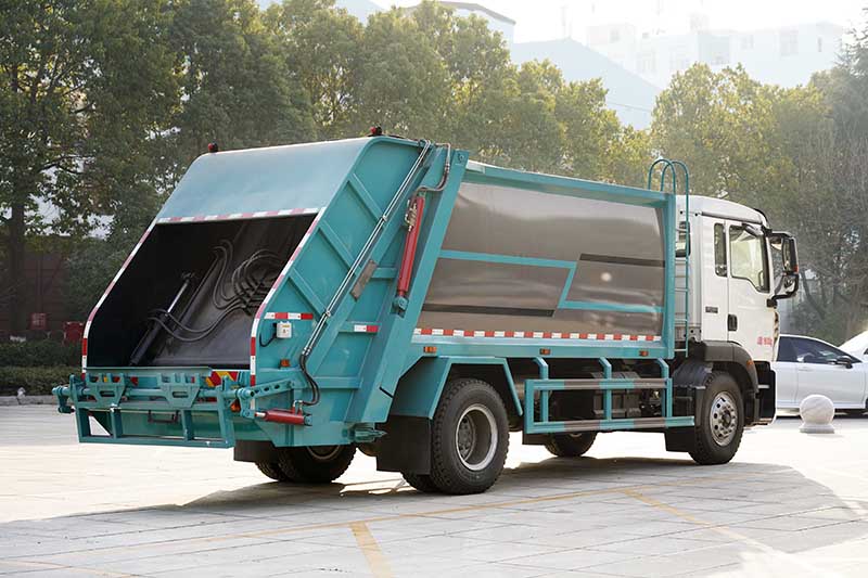 Тяжелый грузовик Haworth 8-party Compressed Garbage Truck