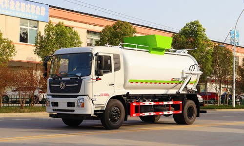 Dongfeng Tianjin Круглый бак Кухонные мусоровозы