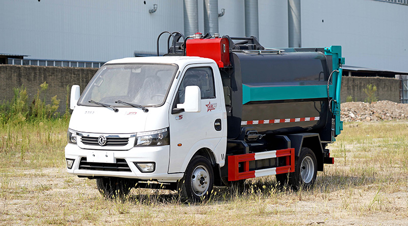 东风途逸3方挂桶垃圾车