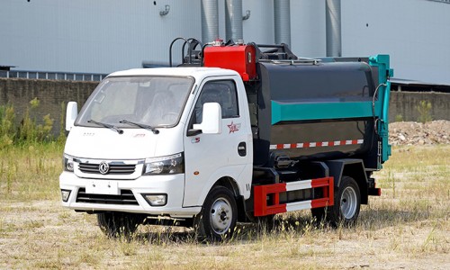 Dongfeng Touyi 3-сторонний мусоровоз с ковшом