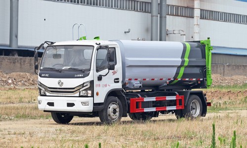 Dongfeng D7 Боковой контейнерный грузовик