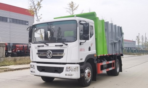 Мусоровоз Dongfeng Dolica D9 с доковой установкой