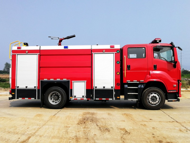 Qingling Heavy Truck Foam Fire Truck