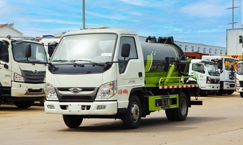 Dongfeng Touyi 3-сторонний грузовик для уборки и всасывания