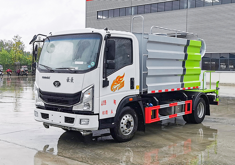 Тяжелый грузовик Hauman Blue Plate Dust Suppression Truck