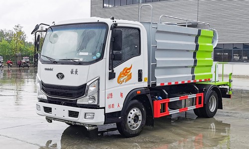 Тяжелый грузовик Hauman Blue Plate Dust Suppression Truck