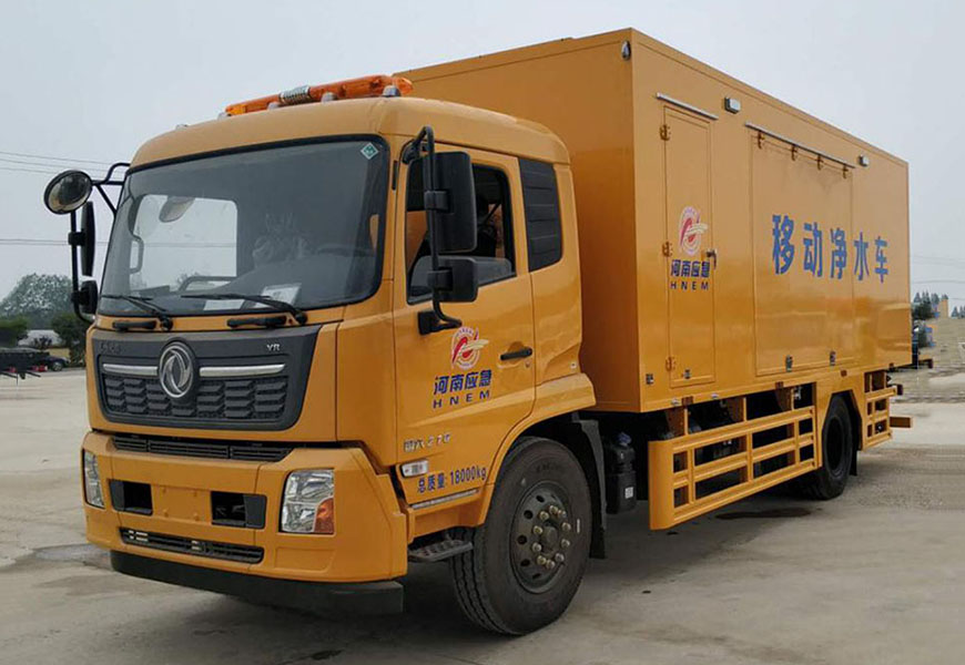 Dongfeng Tianjin Mobile Water Purification Vehicle